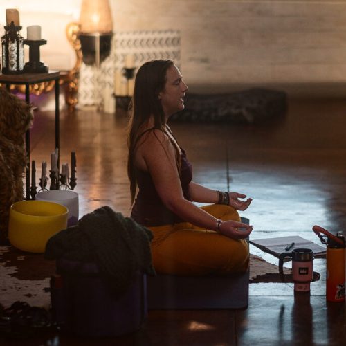 Zoë first fell in love with Yoga as a teen; borrowing her mothers KET yoga videos to practice in her room; But it wasn’t until Zoë was picking up the pieces of her life in the wake of an abusive relationship that she truly learned the healing power Yoga can bring to our lives. Inspired by the role of Yoga and supportive communities in her own healing journey, Zoë studied and graduated from The Yoga and Wellness Education Centre and has now been sharing the practice of Yoga with her community for nearly a decade. Her passion is holding trauma-informed spaces that inspire and empower folks from all walks of life on their own personal healing journey. You can expect to find lots of options to explore and encouragement to choose your own path in each of her classes. "