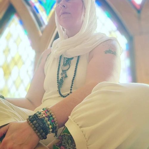 "Bio: Kundalini Yoga came to Jaap with grandmother energy, offering love and lessons.It woke up her senses cresting room for her to carry the message of regulation and self-love. This understanding has allowd her to create a platform for others to receive profound experience and learning about themselves. Weaving magical presence and channeled messages, Jaap uses grandmother energy to saturate the space. Allowing fear to dissipate leaving love to move more freely in and out of the body. A divine Priestess and ""True Speaker"" she uses the sacred tools and technologies of Kundalini yoga and other ethereal practices to enhance and promote deep healing,retribution and forgiveness. Making way for deep integration and peace ♥️