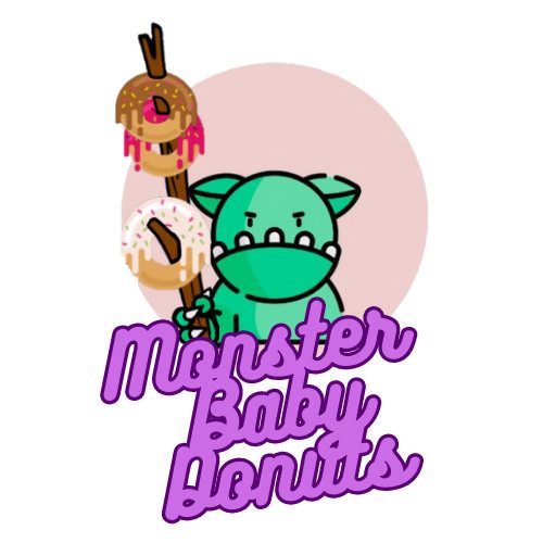 Monster Baby Donuts - Emma Fleming